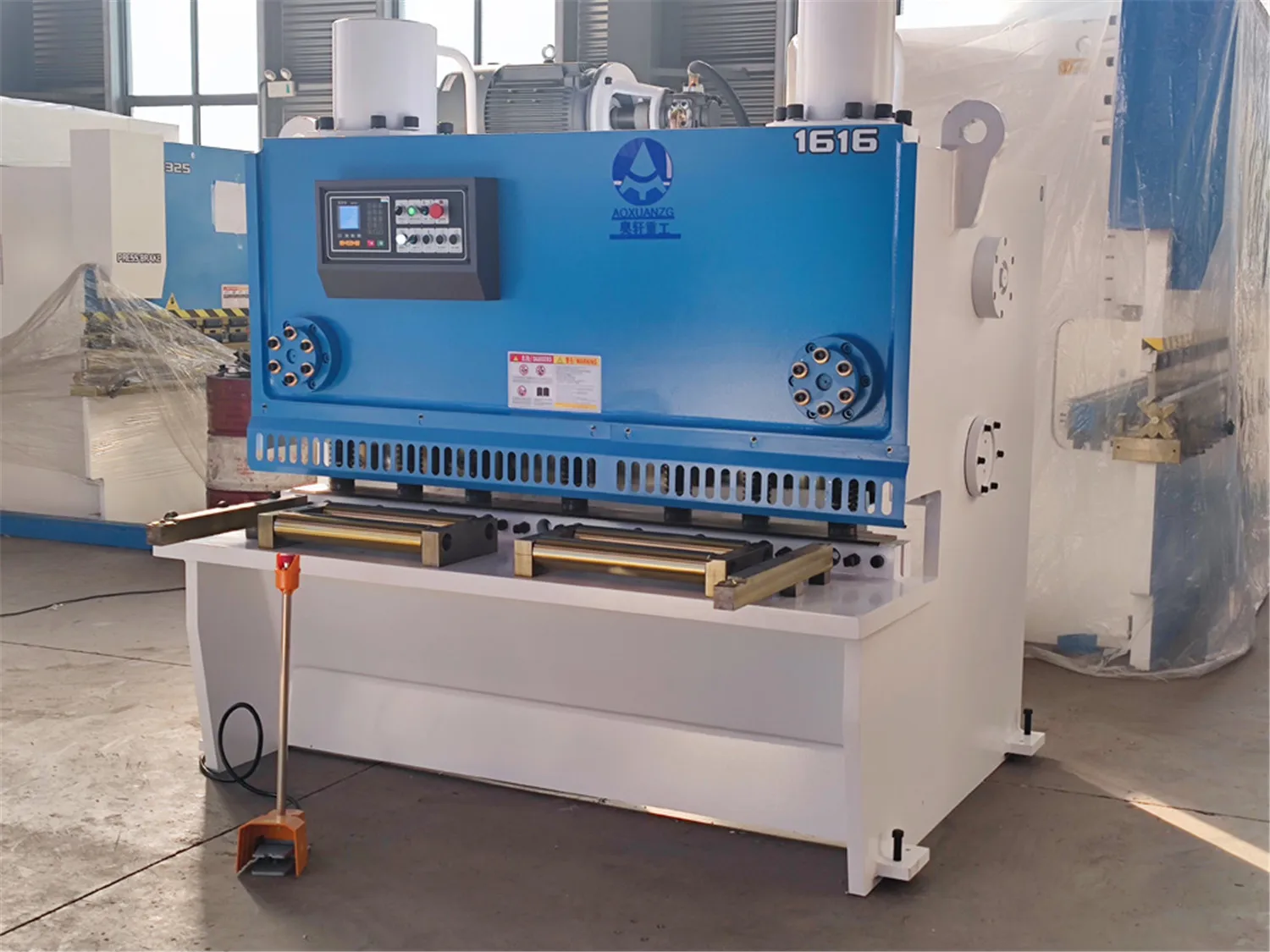 16X1600Mm Guillotine Hydraulic Shearing Machine Automatic Metal Cutting Machine Shears 16X1600Mm Guillotine Hydraulic Shearing Machine Automatic Metal Cutting Machine Shears