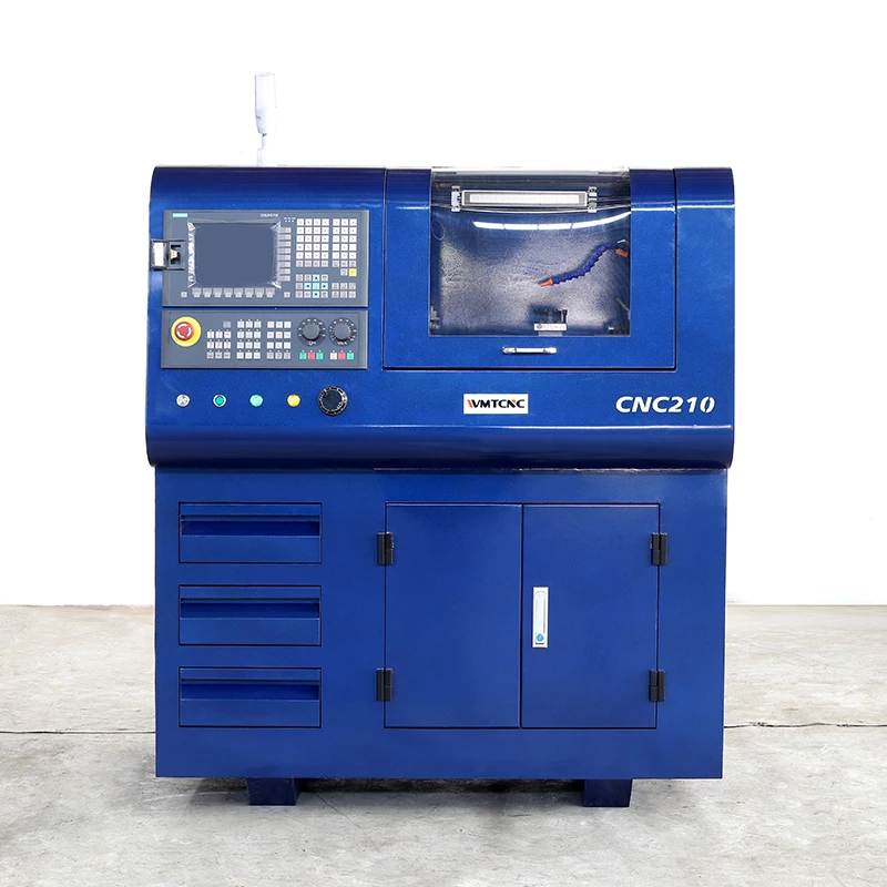 Wmtcnc Desktop Cnc Lathe Machine Cnc210 With Siemens808D With All Standard Accessories For School Training Wmtcnc Desktop Cnc Lathe Machine Cnc210 With Siemens808D With All Standard Accessories For School Training