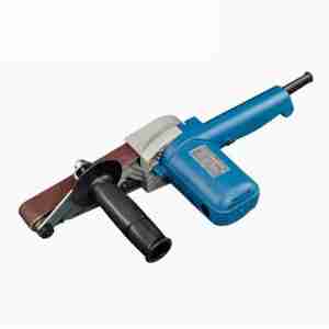 30533Mm Belt Sander 550W 220V Sandpaper Grinder Variable Speed High Power Woodworking Belt Grinding Tool