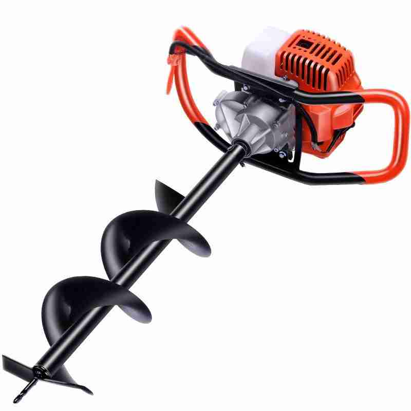 71Cc Gasoline Earth Auger With 10Cm Drilling Head High Power Two Stroke Gasoline Hole Drilling Machine For Garden Tools 71Cc Gasoline Earth Auger With 10Cm Drilling Head High Power Two Stroke Gasoline Hole Drilling Machine For Garden Tools
