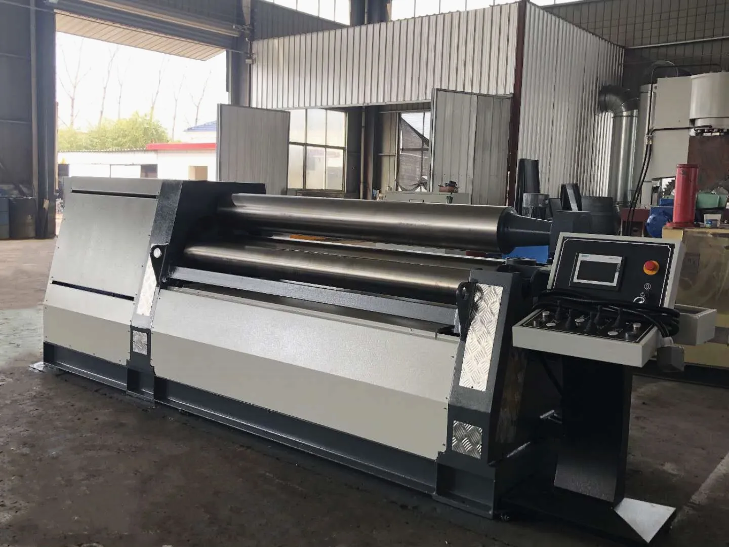 4 Roller Metal Sheet Bending Rolling, Hydraulic Steel Tube Forming Machine 4 Roller Metal Sheet Bending Rolling, Hydraulic Steel Tube Forming Machine
