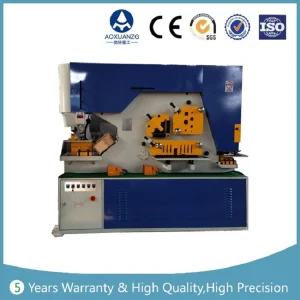 Multi-functional Combine Iron Worker Hydraulic Punching and Shearing Machine Multi-functional Combine Iron Worker Hydraulic Punching and Shearing Machine