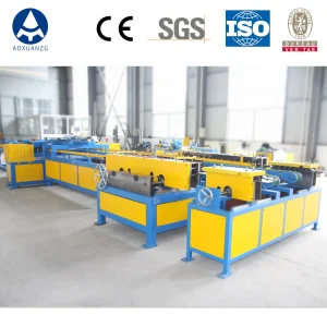 Manufacturer Galvanized Air Duct Production Line 4, Square Auto HVAC Wind Tube and Ventilation Pipe Forming Making Machine