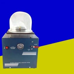 Small Siamese Casting Machine Jewelry Casting Plaster Vacuum Vacuum Studio Vacuum Suction Mold Casting Inverted Mold Machine 2L