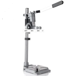 Electric Drill Bracket Drilling Holder Grinder Rack Stand Clamp Bench Press Stand Clamp Grinder for Woodworking stable – Chocolate