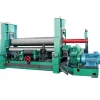 Upper Roller Hydraulic Stainless Steel Bending Machine, Three Rolls Automatic Metal Plate Round Tube Rolling Machine