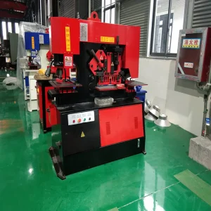 QY20-Multi-function Hydraulic Ironworker for Plate Punching and Angle Iron Shearing QY20-Multi-function Hydraulic Ironworker for Plate Punching and Angle Iron Shearing