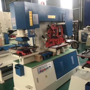 Round Square Hole Puncher Shearing Machine, Hydraulic Ironworker for 45° 90° Equilateral Angle Steel Cutting Round Square Hole Puncher Shearing Machine, Hydraulic Ironworker for 45° 90° Equilateral Angle Steel Cutting