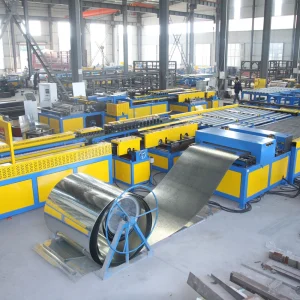 High Quality U Shape Square Air Duct Production Line 5, Automatic HVAC Galvanized Rectangular Ventilation Conduit Former High Quality U Shape Square Air Duct Production Line 5, Automatic HVAC Galvanized Rectangular Ventilation Conduit Former