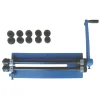 Ventilation Duct Equipment Manual Reeling Machine With 6 Sets RM-12 Mold