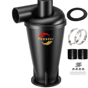 Dust Cyclone Collection DIY Turbocharged Woodworking Filter Industrial Separator Collector Canister Vacuum Cleaning Flange Base – CHINA