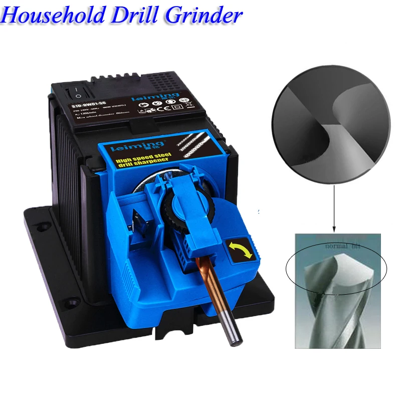 Electric Twist Drill Grinder Household Mini Grinding Machine Multi-Function Grinding Wheel Sharpening Machine S1D-Dw01-56 Electric Twist Drill Grinder Household Mini Grinding Machine Multi-Function Grinding Wheel Sharpening Machine S1D-Dw01-56