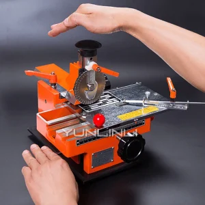 Semi Automatic Metal Name Plate Engraving Machines Manual Embossing Machine Small Semi-automatic Metal Marking Machine – no letter plate