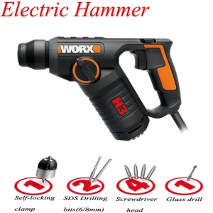 Multi-function Electric Hammer Drill Wall Concrete Impact Drill Household Electric Tool WX346 Multi-function Electric Hammer Drill Wall Concrete Impact Drill Household Electric Tool WX346