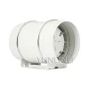 Industrial Fan Blower 128W Home Mixed Flow Inline Duct Fan Strong Ventilation System Extractor Fan for Office, Hotel,HF-200P