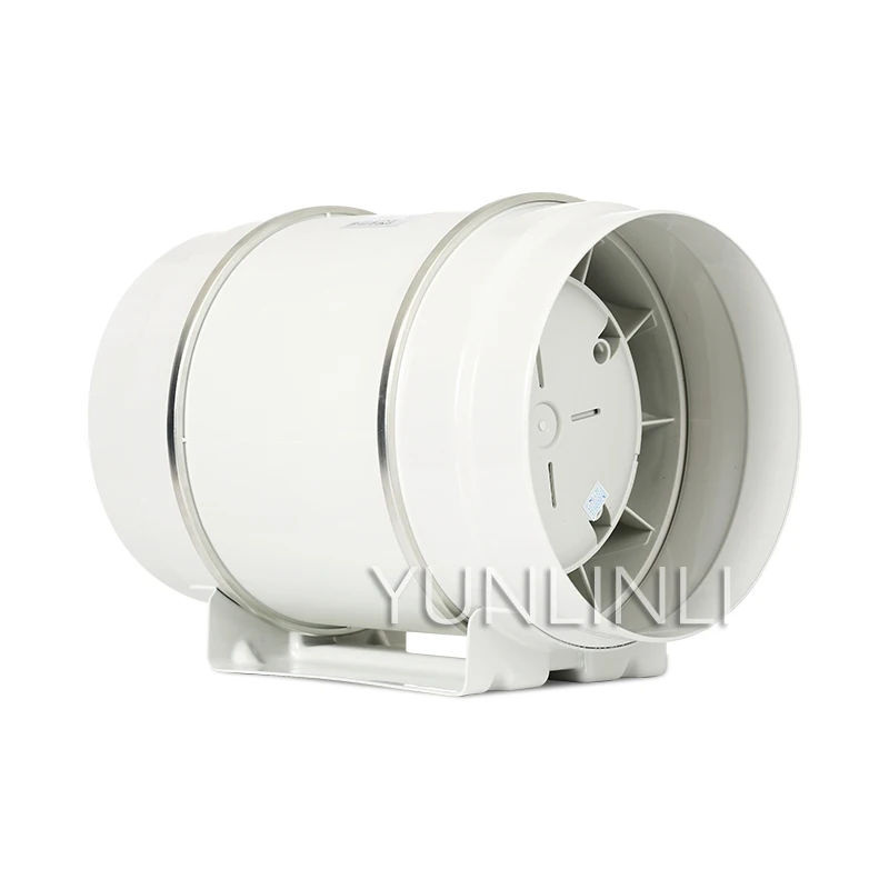 Industrial Fan Blower 128W Home Mixed Flow Inline Duct Fan Strong Ventilation System Extractor Fan For Office, Hotel,Hf-200P Industrial Fan Blower 128W Home Mixed Flow Inline Duct Fan Strong Ventilation System Extractor Fan For Office, Hotel,Hf-200P