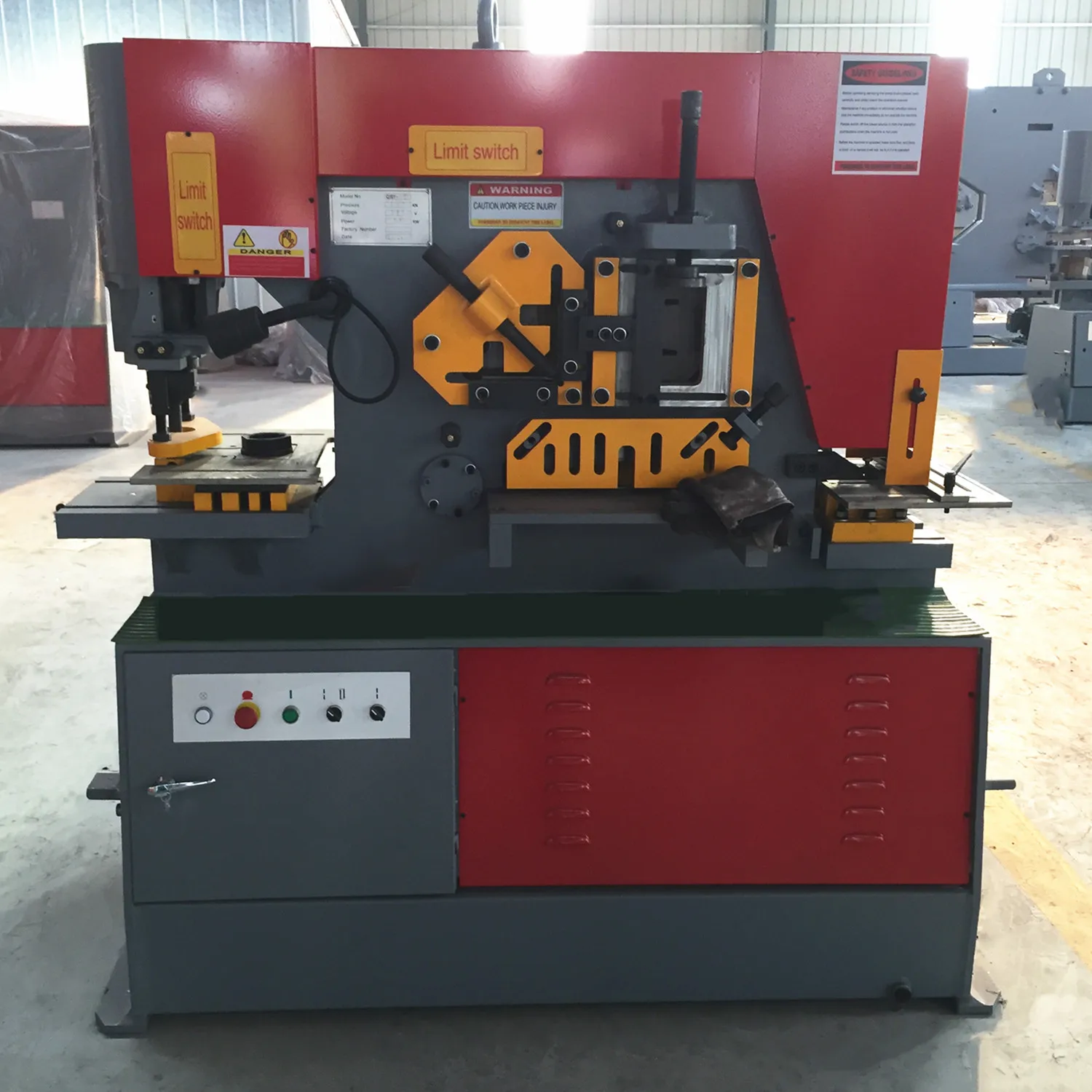 Aoxuanzg Customizable Channel Steel Ironworker, Hydraulic Hole Punching And Shearing Machine For Metal Sheet Punch Aoxuanzg Customizable Channel Steel Ironworker, Hydraulic Hole Punching And Shearing Machine For Metal Sheet Punch