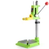 Electric Drill Bracket Drilling Holder Grinder Rack Stand Clamp Bench Press Stand Clamp Grinder for Woodworking stable – Khaki