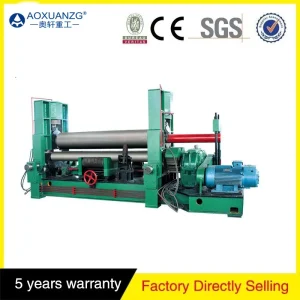 W11 Series 4x2500MM Plate Metal Rolling Or Semi-Automatic 3-Roller Bending Machine on Sale W11 Series 4x2500MM Plate Metal Rolling Or Semi-Automatic 3-Roller Bending Machine on Sale