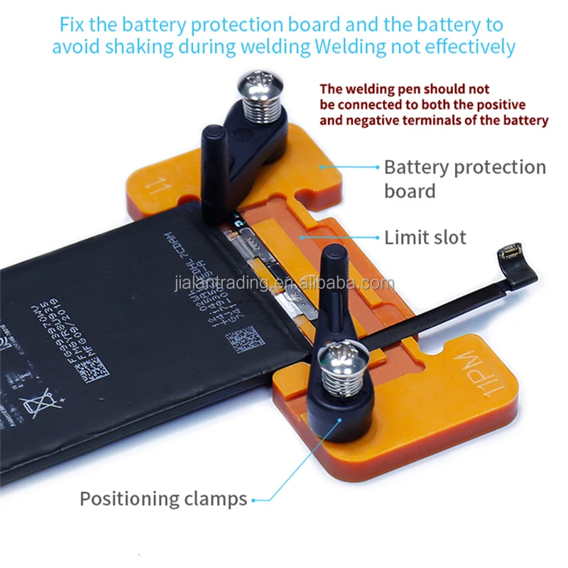Qianli Portable Spot Welding Machine For Iphone 11-12Promax Battery Flex Replacement With Spot Welder Fixture Soldering Repair Qianli Portable Spot Welding Machine For Iphone 11-12Promax Battery Flex Replacement With Spot Welder Fixture Soldering Repair