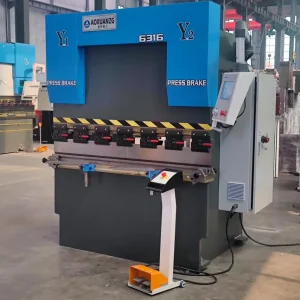 Hydraulic Press Brake, 63t 1600MM Hydraulic Folder, CNC Bending Machine With TP10S Controller