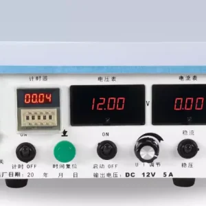 5A-100A Electroplating Rectifier Machine with Timer Brush Plating Electrolytic Oxidation Sewage Treatment Dc Pulse Power Supply – with timer – 100A 12V