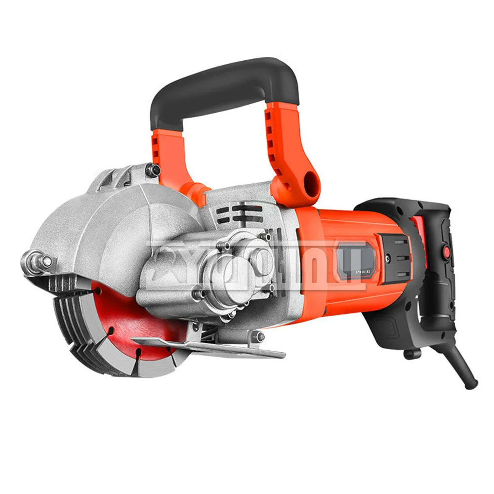 1800W 5 Blades Electric Wall Slotting Machine Dust-Free Hydropower Installation Automatic Concrete Cutting Machine 6500Rpm 1800W 5 Blades Electric Wall Slotting Machine Dust-Free Hydropower Installation Automatic Concrete Cutting Machine 6500Rpm
