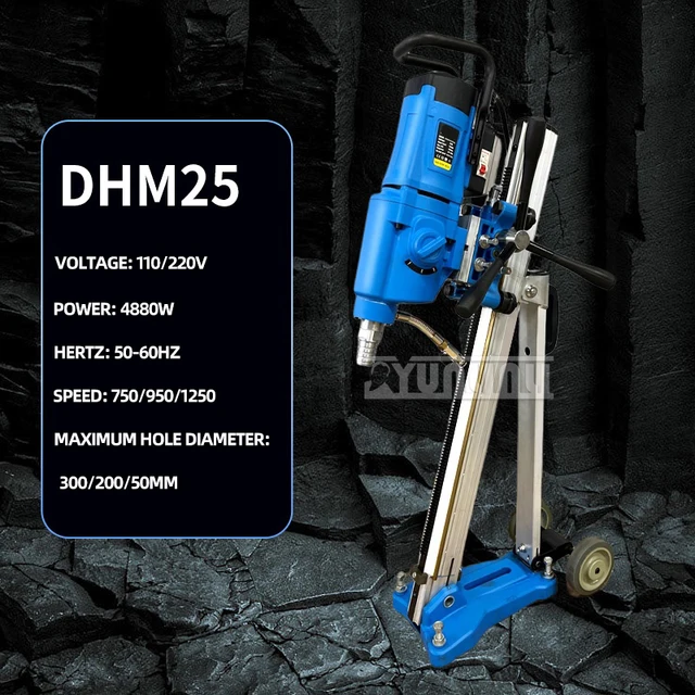 5280W 400Mm Industrial Wet/Dry Diamond Core Drill Machine Electric Core Drilling Machine Concrete Core Drill Rig Stand – 300Mm 4880W-201441321 – Eu 5280W 400Mm Industrial Wet/Dry Diamond Core Drill Machine Electric Core Drilling Machine Concrete Core Drill Rig Stand – 300Mm 4880W-201441321 – Eu