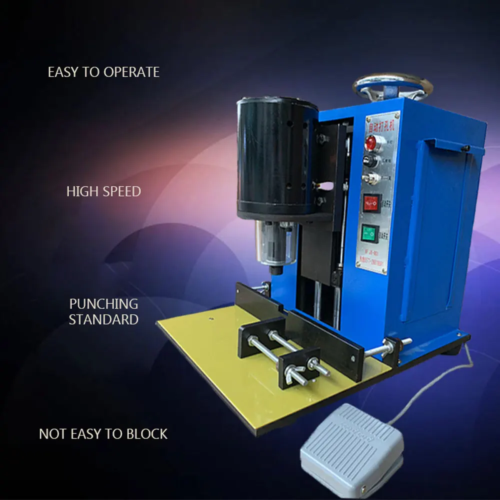 Automatic Tag Punching Machine Electric Handbag Gift Box Plastic Sheet Cloth Punching Machine – With 10 Drill Bits Automatic Tag Punching Machine Electric Handbag Gift Box Plastic Sheet Cloth Punching Machine – With 10 Drill Bits