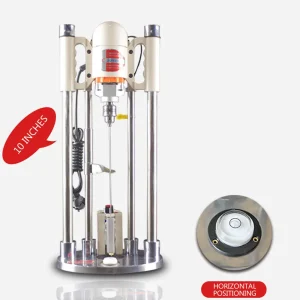 Kf S442378C98E8E44Dcb10F9C358Ecd0C41Z 10Inch Clothing Fabric Cutting Machine Electric Heating Horizontal Positioning Fabric Cutting Drilling Machine Punching Machine