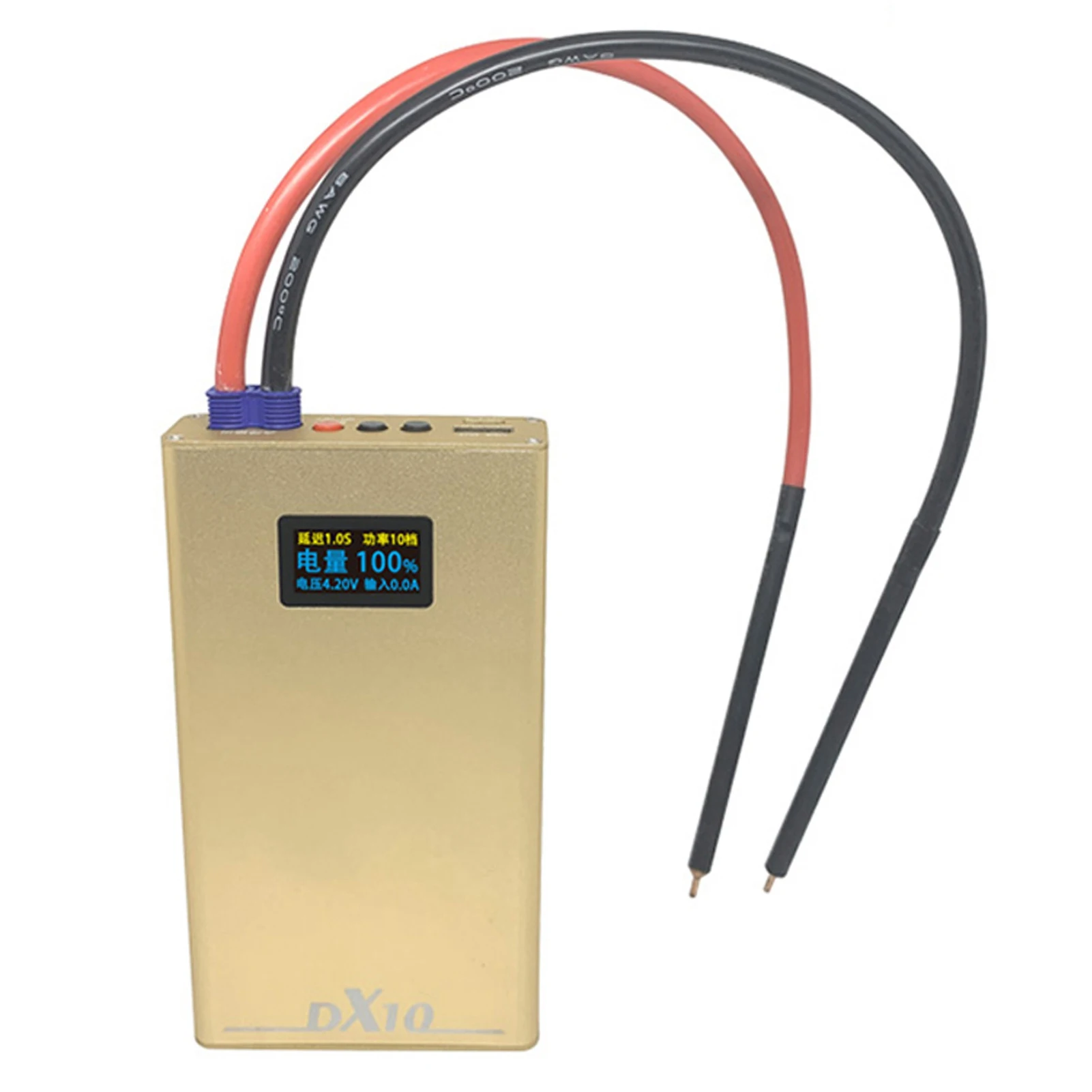 Dx10 10600Mah Portable Spot Welder Mini Spot Welding Machine For 18650 Battery Spot Welder 20 Gears Charge-Pal Oled Display S Dx10 10600Mah Portable Spot Welder Mini Spot Welding Machine For 18650 Battery Spot Welder 20 Gears Charge-Pal Oled Display S