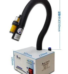 Automatic Infrared Induction Ion Wind Snake In Addition To Static Pedal Blowing Dust Snake-shaped Air Gun Industrial Eliminator – ENO-080BF