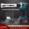 Rechargeable Electric Wire Stripper Sw1018 50-300m² Wire Stripper Cable Peeling Machine Wire Stripping Tool