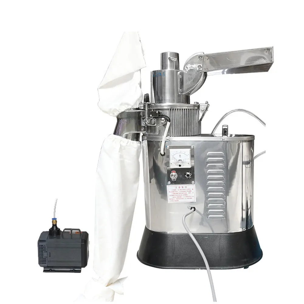 40Kg/H High-Efficiency Pulverizer For Chinese Herbal Medicines Water-Cooled Continuous Feeding Pulverizer Df-40S 40Kg/H High-Efficiency Pulverizer For Chinese Herbal Medicines Water-Cooled Continuous Feeding Pulverizer Df-40S