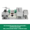 Bird Cage Mortise and Tenon Tools, Woodworking Multifunctional Cutting Machine, Mortising Machine, Table Saw, Riveting Machine – 10 blades-10