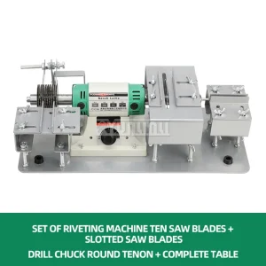 Bird Cage Mortise and Tenon Tools, Woodworking Multifunctional Cutting Machine, Mortising Machine, Table Saw, Riveting Machine – 10 blades-10 Bird Cage Mortise and Tenon Tools, Woodworking Multifunctional Cutting Machine, Mortising Machine, Table Saw, Riveting Machine – 10 blades-10