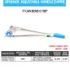 8-22mm Manual Pipe Bender Multifunction stainless steel Copper Tube Bending Machine Lever Type Heavy Duty Tubing Bending Tools – 14MM