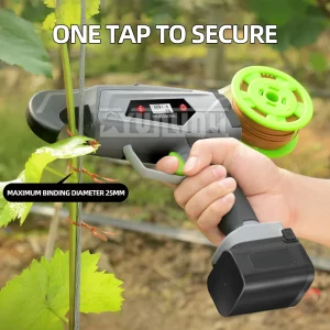 Electric Branch Tying Binding Machine for Grape Vine Kiwi Tomato Binding Branch Binding Vine Fully Automatic Knotter Garden Tool Electric Branch Tying Binding Machine for Grape Vine Kiwi Tomato Binding Branch Binding Vine Fully Automatic Knotter Garden Tool