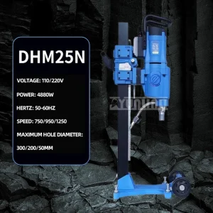 5280W 400mm Industrial Wet/Dry Diamond Core Drill Machine Electric Core Drilling Machine Concrete Core Drill Rig Stand – 300MM 4880W – EU 5280W 400mm Industrial Wet/Dry Diamond Core Drill Machine Electric Core Drilling Machine Concrete Core Drill Rig Stand – 300MM 4880W – EU