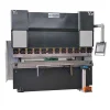 Steel Hydraulic Press Brake Y1, Y2, X and R 4 Axis And Crowing Metal Bending Machine, 80T 3d Servo CNC Delem Electric Folder