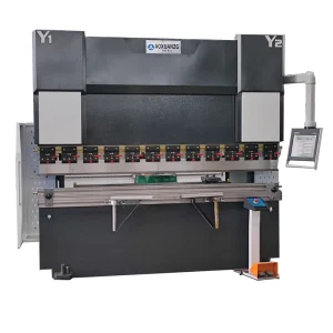 Steel Hydraulic Press Brake Y1, Y2, X and R 4 Axis And Crowing Metal Bending Machine, 80T 3d Servo CNC Delem Electric Folder Steel Hydraulic Press Brake Y1, Y2, X and R 4 Axis And Crowing Metal Bending Machine, 80T 3d Servo CNC Delem Electric Folder
