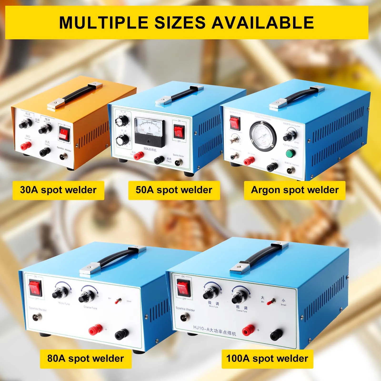 30/50/80/100A Pulse Sparkle Argon Spot Welder Portable Tig Jewelry Spot Welding Machine For Gold Silver Platinum Stainless Steel 30/50/80/100A Pulse Sparkle Argon Spot Welder Portable Tig Jewelry Spot Welding Machine For Gold Silver Platinum Stainless Steel