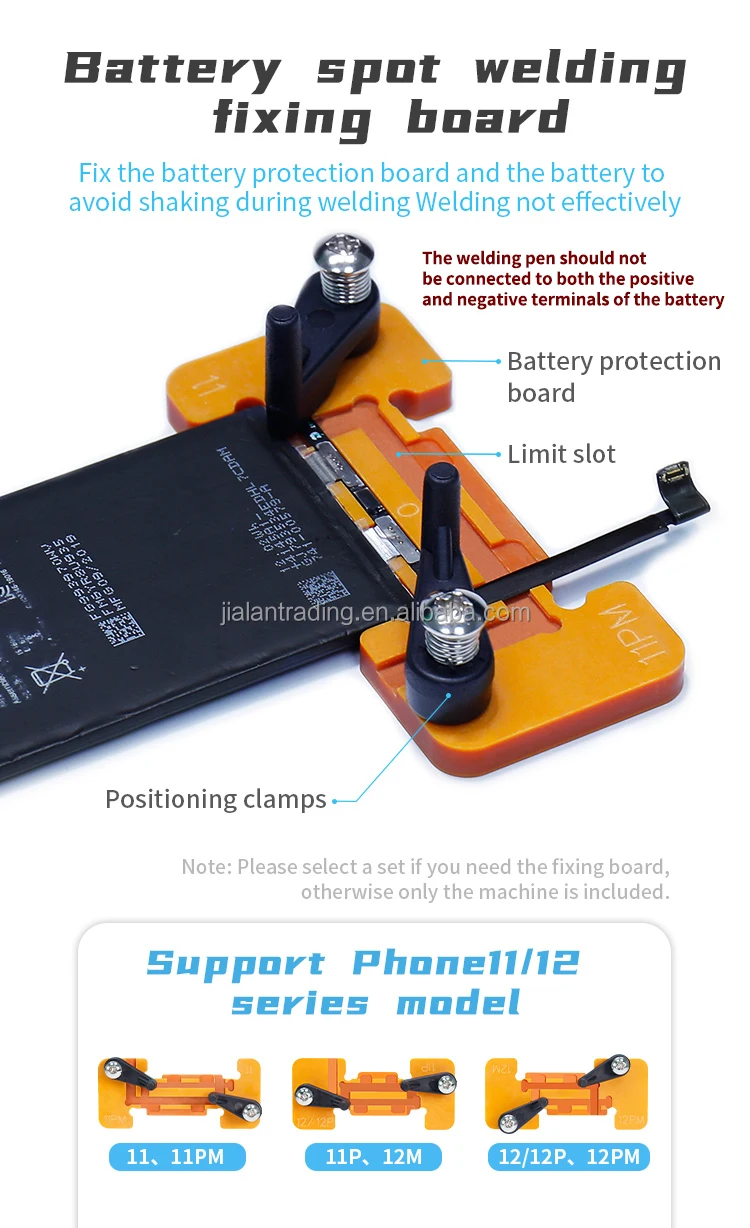Qianli Portable Spot Welding Machine For Iphone 11-12Promax Battery Flex Replacement With Spot Welder Fixture Soldering Repair Qianli Portable Spot Welding Machine For Iphone 11-12Promax Battery Flex Replacement With Spot Welder Fixture Soldering Repair