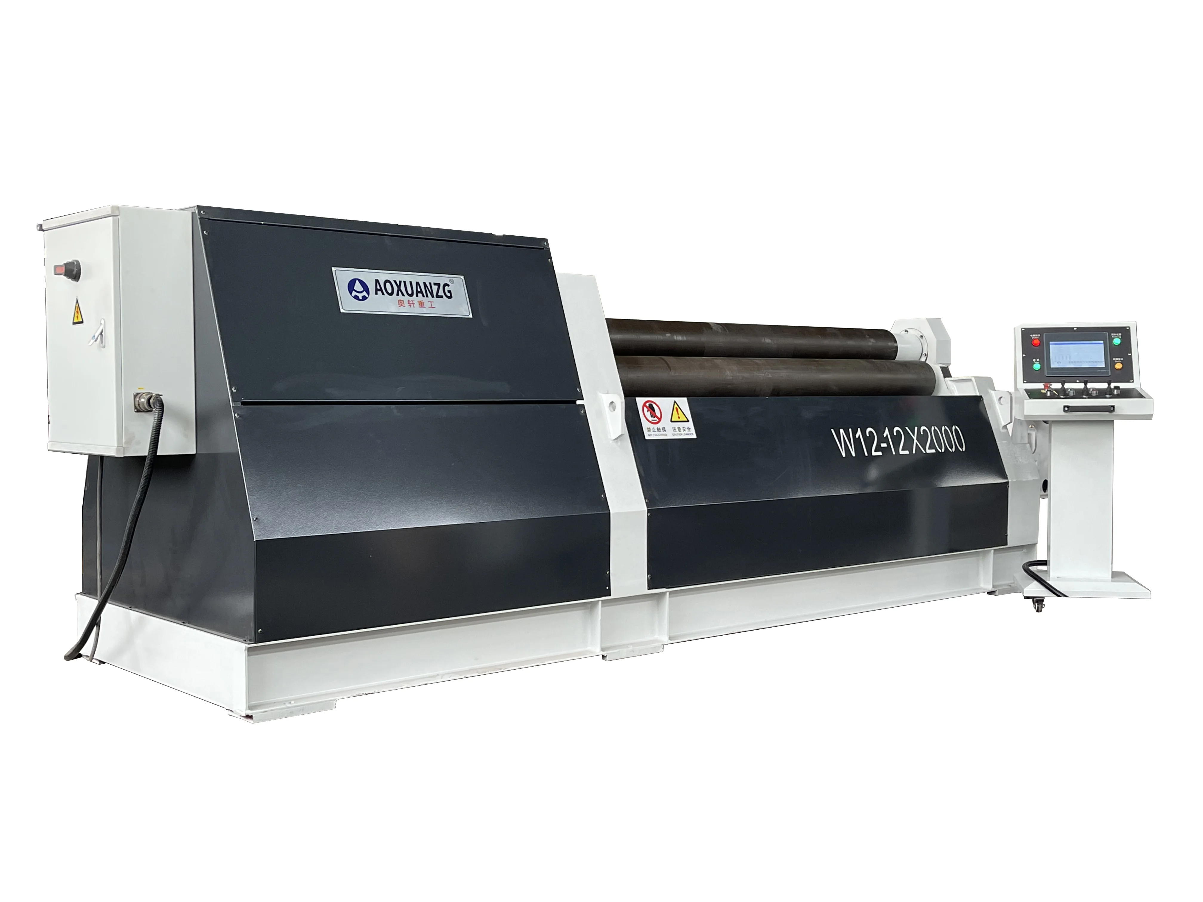 W12-12*2000 Cnc 4 Roller Rolling Machine, Hydraulic Automatic Tube Bender Forming Machine W12-12*2000 Cnc 4 Roller Rolling Machine, Hydraulic Automatic Tube Bender Forming Machine