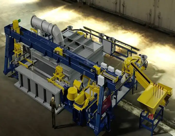 Automatic Centrifugal Hot Dip Nail Galvanizing Plant – Made In Turkey Production Line – Automatic Automatic Centrifugal Hot Dip Nail Galvanizing Plant – Made In Turkey Production Line – Automatic