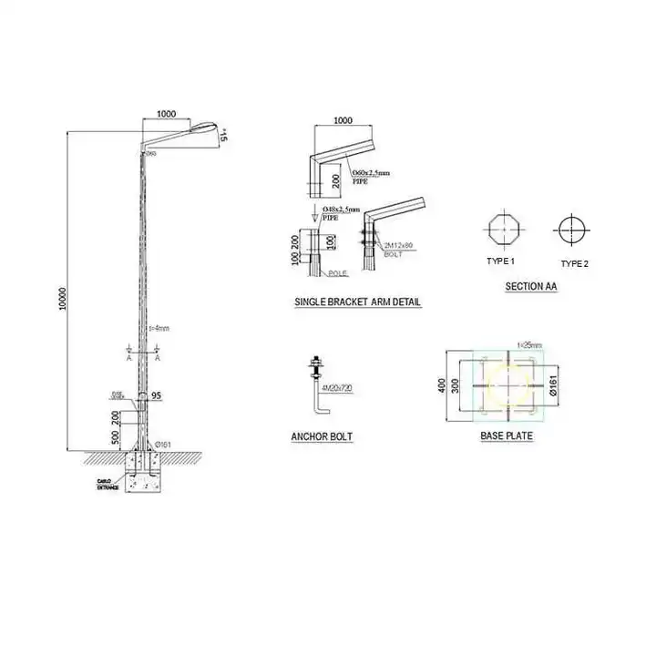 Street Lighting Pole Production Line Poligonal & Circular Street Lighting Production Line Wholesale Street Lighting Pole Production Line Poligonal & Circular Street Lighting Production Line Wholesale