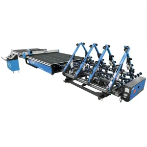 CNC Glass Cutting machine Production Line With Loading Cutting and Breaking Table LOW-E Fonction Lazer Marking- Made in China CNC Glass Cutting machine Production Line With Loading Cutting and Breaking Table LOW-E Fonction Lazer Marking- Made in China