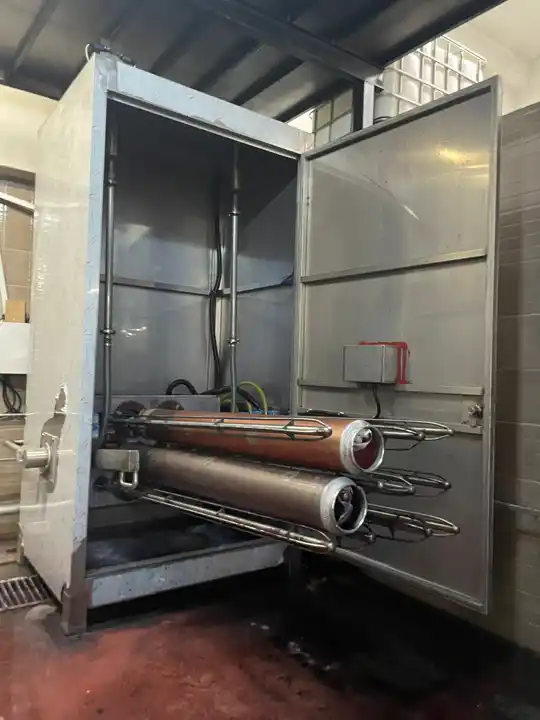 Textile Rotary Printing Screen Washing Machine Semi Automatic 6 Screens Max ,Motor 7.5 Kw Onuray Turkey Ce Textile Rotary Printing Screen Washing Machine Semi Automatic 6 Screens Max ,Motor 7.5 Kw Onuray Turkey Ce