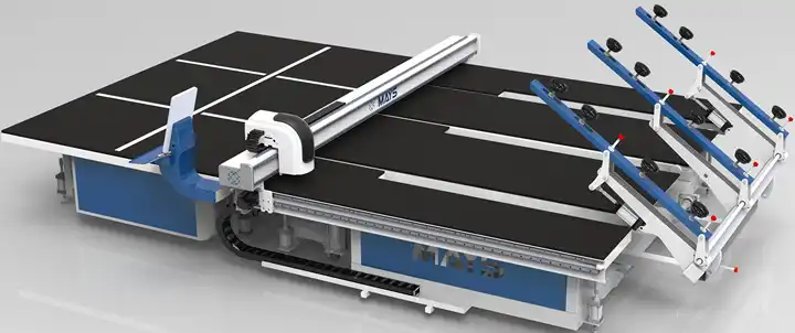 New Trend Cnc Glass Cutting Machine Production Line With Loading And Breaking Table Low-E Fonction Laser Marking Table New Trend Cnc Glass Cutting Machine Production Line With Loading And Breaking Table Low-E Fonction Laser Marking Table