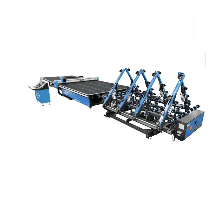 New Trend Cnc Glass Cutting Machine Production Line With Loading And Breaking Table Low-E Fonction Laser Marking Table New Trend Cnc Glass Cutting Machine Production Line With Loading And Breaking Table Low-E Fonction Laser Marking Table